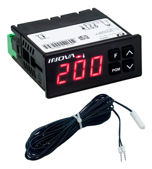 Controlador P Piscina Cervejeira Kc1 C/ Sensor Ate 100°c 0