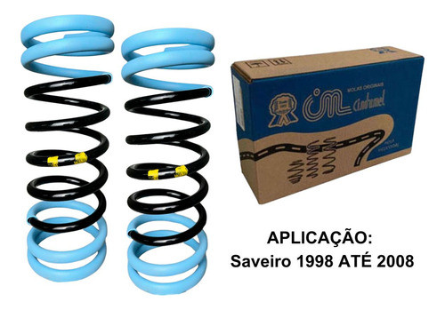 Par Mola Traseira Saveiro G2 G3 G4 1998 99 2000 2001 A 2009 1