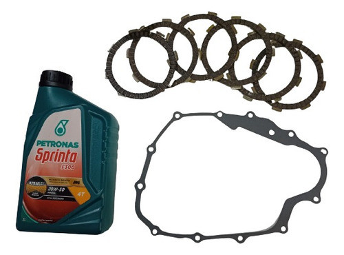 Kit Embrague Para Zanella Zr Ohc + Aceite - Bmd Motos 0