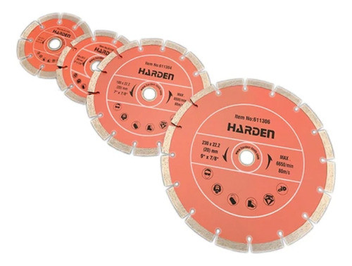 Disco Diamantado 4 1/2¿corte Seco Harden 0
