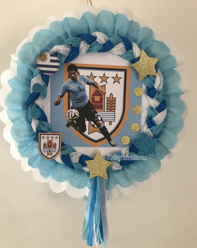 Piñatas Infantiles De Futbol Cumpleaños. Allegracotillones. 1
