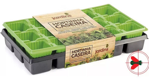 Bandeja Hortinha Caseira Sementeira 15 Células Nutriplan 0