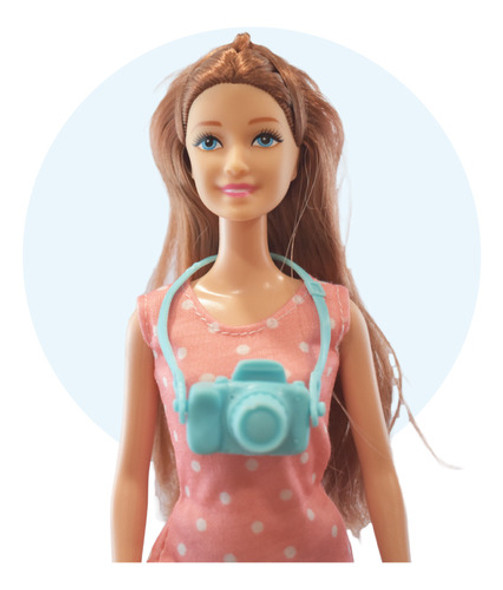 Muñeca Con Set De Picnic + Accesorios 1