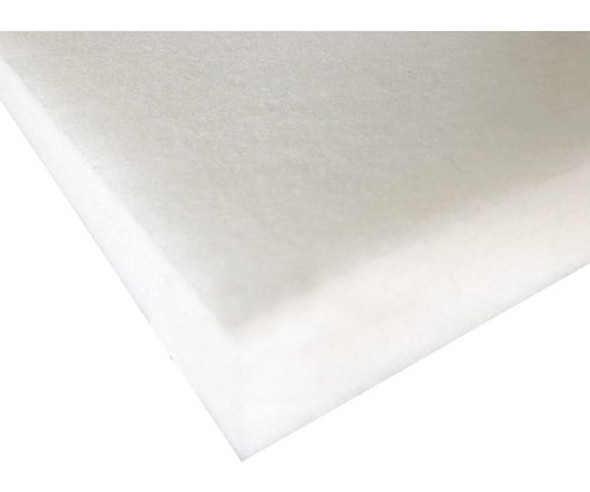 Lã De Pet Branca 60x60x2,5 Lisa 36 Pçs 0