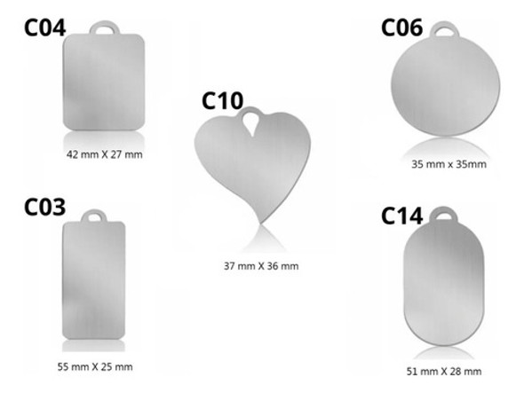 Kit 500u De Chapinhas Lisas Para Chaveiro Para Personalizar 0
