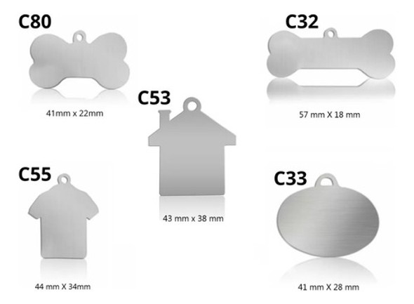 Kit 500u De Chapinhas Lisas Para Chaveiro Para Personalizar 1