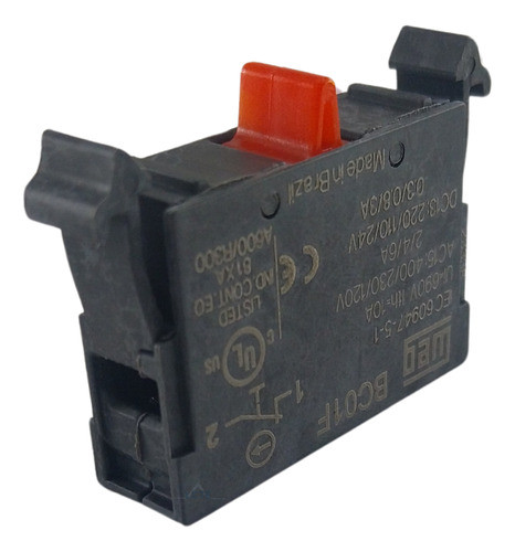 Bloco De Contato Bc01f-csw X100 P/ Motor Weg De Betoneira 0