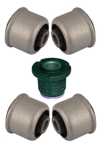 4 Bujes Parrilla 1 Cuna Motor Renault Megane R19 Vth 0