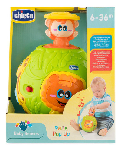 Pelota Pop Up Chicco  Palla Pop Up 1