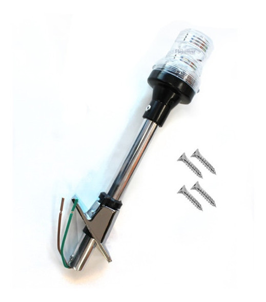Asta Telescopica Luz Fondeo Led  Lancha Barco Nautica 0