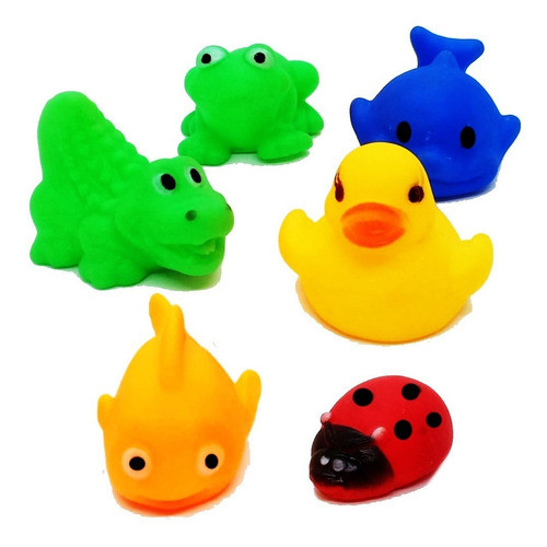 Aniamles De Baño De Goma X 5 Chifle Palermo Z Norte 0