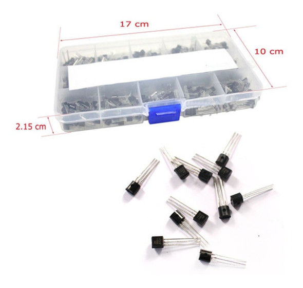 15value 600pcs (a1015 - 2n5551) Bipolar Señal Transistor To- 1
