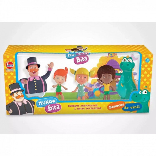 2732 Kit Familia Mundo Bita C/ 5 Boneco 20cm / Lider 1