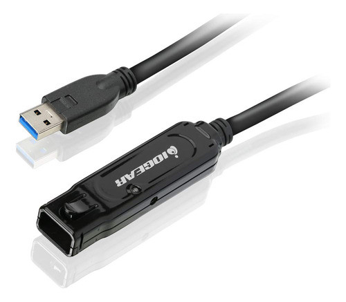 Iogear Usb 20 Booster Cable De Extension Negro 1