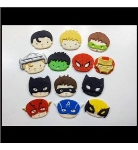 Cortador Kit Super Herois Para Decorar 1
