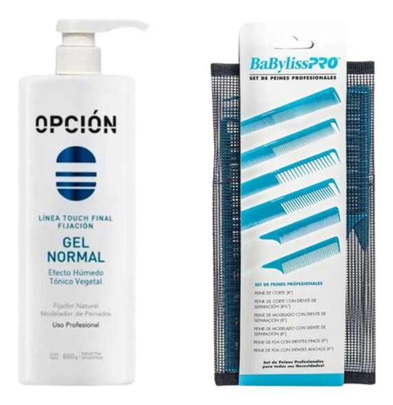 Set De Peines Profesionales Babyliss + Opción Gel Normal 0