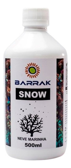 Barrak Snow 500ml Neve Marinha P/aquario Marinho 0 Barrak Snow 500ml Neve Marinha P/aquario Marinho 0