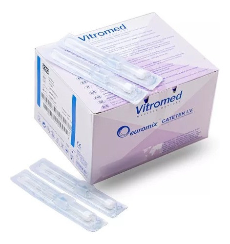 Cateter Intravenoso N° 16, 18,20y 22 - Piercing - Caja X 100 0