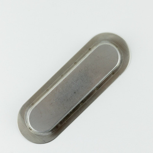 Cubeta Ovalada Acero Inoxidable 180x60mm 1