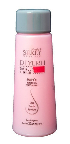 Emulsión Para Cabellos Con Coloración Silkey Deyerli 250ml 0