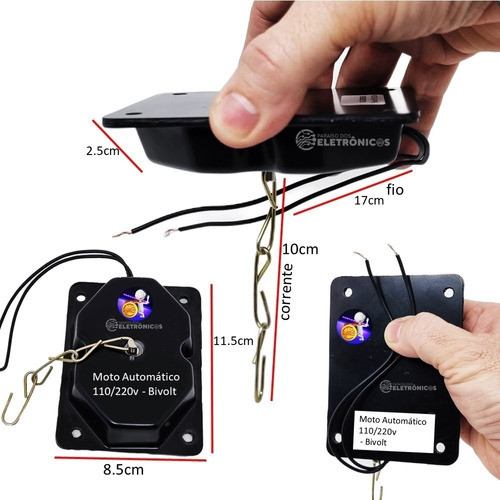 Kit 1 Refletor Led Rgb 1 Globo Espelhado 1 Motor Giratório 1