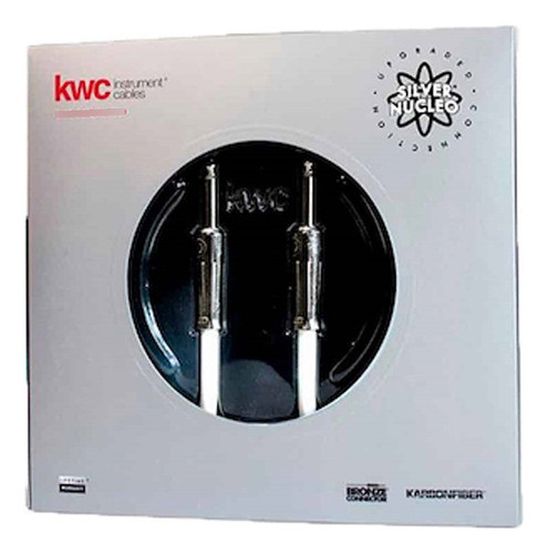Cable Instrumento Plug Plug Kwc Iron Silver 305 6 Metros Prm 0