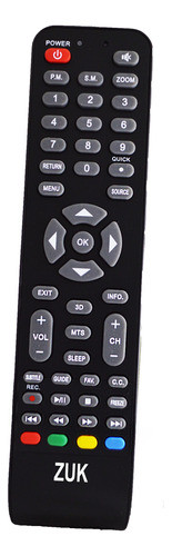 Control Para Tv Noblex Rm C2088 Eb32x4000 Eb32x4000x Zuk 0