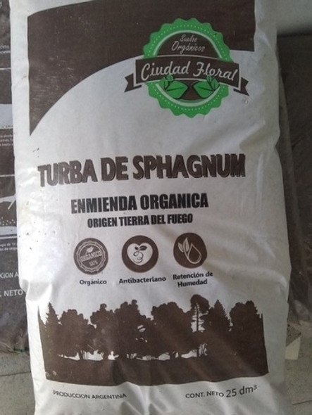 Turba Sphagnum Siembra Y Cultivo Grow X 25dm. Caba Envios 1