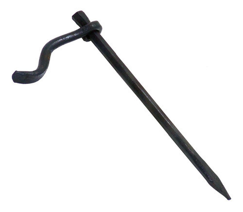 Set X 12 Clavos Ganchos Albañil Reforzado 26cm Microcentro 0