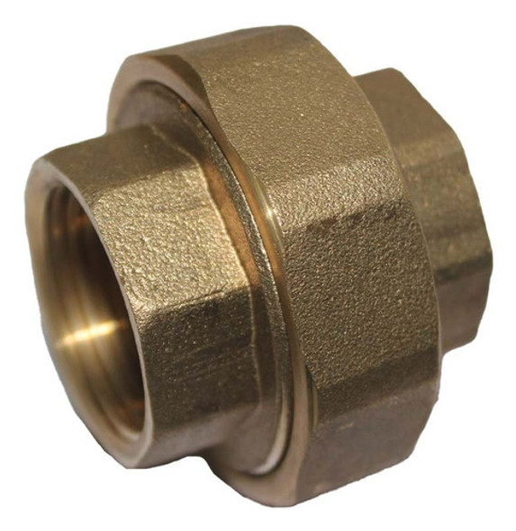 Union Doble Hh 3/4 Jm Bronce Roscado 771 1