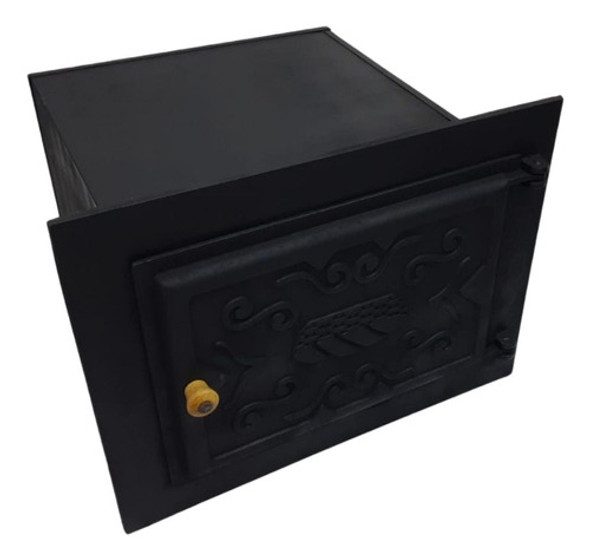 Forno Grande Fogão A Lenha Ferro Fundido Caixote Aço 2.2mm 0