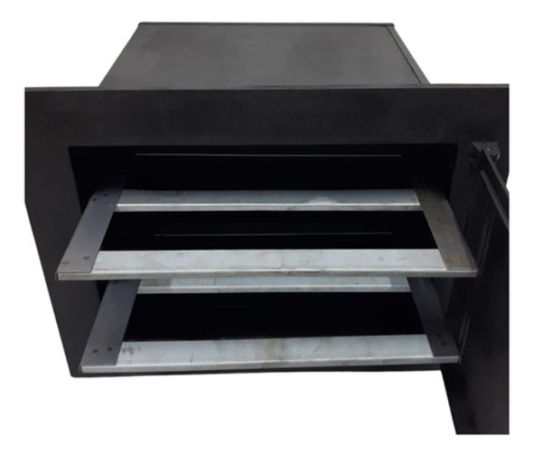 Forno Grande Fogão A Lenha Ferro Fundido Caixote Aço 2.2mm 1