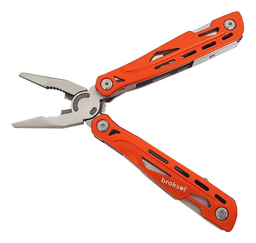 Pinza Multifunción Broksol De 15 Elementos Acero Inoxidable 1