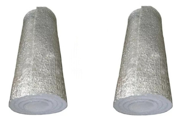 Colchoneta Aluminizad Camping 180x50x1cm Alta Densidad X2uni 0