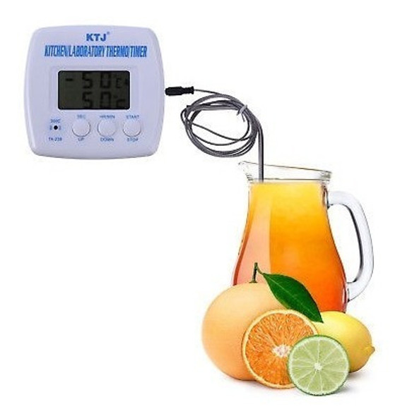 Sonda Digital Lcd Termómetro Temperatura Cocción Barbacoa Ca 1