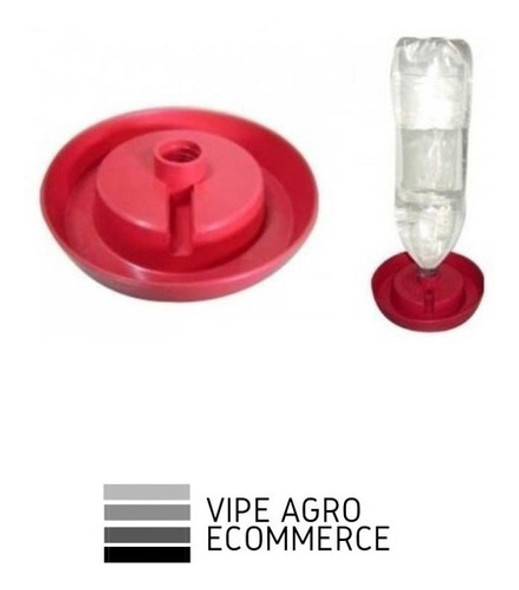 Bebedouro Pintinho/galinha 6 Peças P/uso Com Garrafa Pet 1