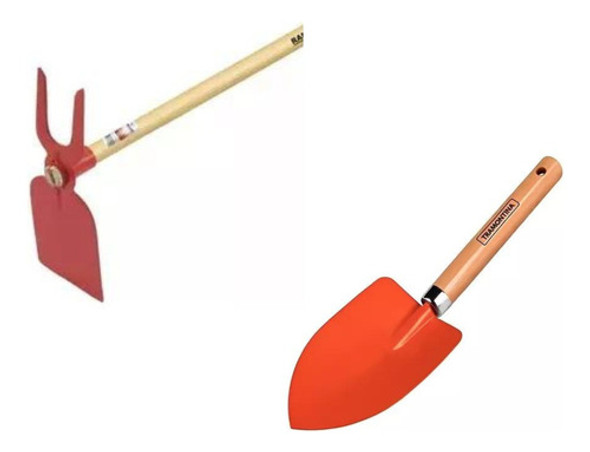 Sacho 2 Ponta Ramada + Pazinha Larga Tramontina 0