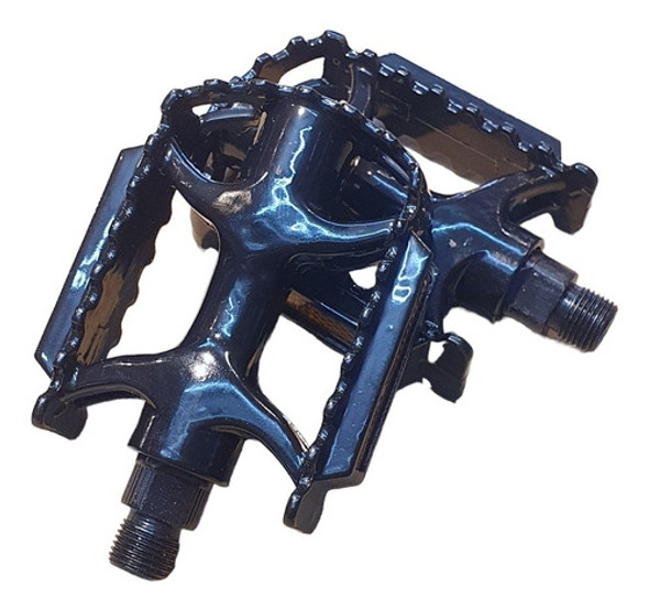 Pedales Aluminio Rosca Grueso 9/16 - Con Ojo De Gato 1