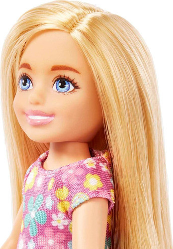 Barbie Chelsea Mini Con Pelo Rubio Vestido Floreado - Mattel 1