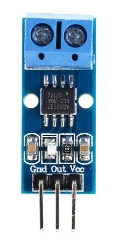 Modulo Sensor Corriente Acs712 ±30a  Hall Arduino ---- A0036 0