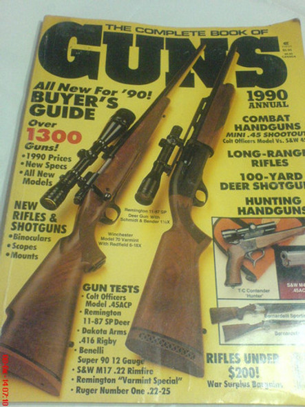 Guns-(the Complete Book Of )( Annual 1990 )-unico-disponible 0