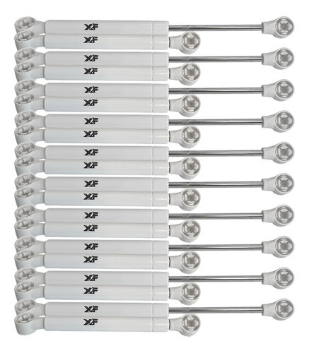 Kit 20 Pistão A Gás Inverso 245mm 60n 6kg P Porta De Armário 0
