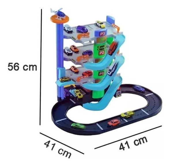 New Plast Estacion De Servicio 4 Niveles Con Pista Cod 10630 1