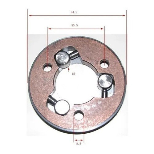 Juego Corona Y Bendix De Arranque Para Yamaha Ybr 125-2r 1
