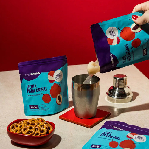 Sachê Preparado De Frutas Lichia Easy Drinks 100g 1