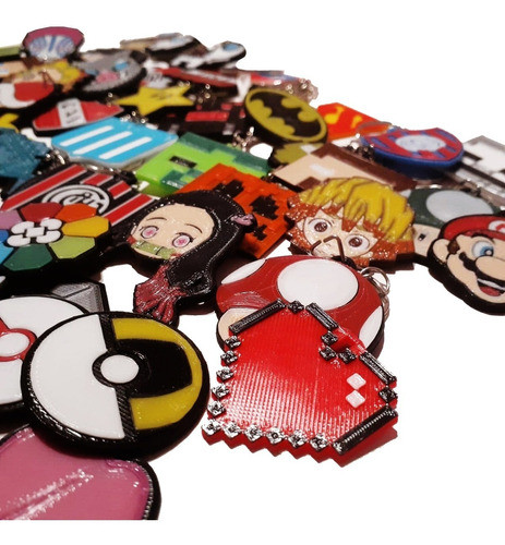 Souvenirs Llaveros Pines Colgantes Personalizados Combo X 30 0