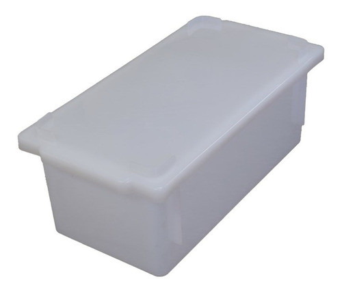 Kit 5 Caixa Plastica Para Câmara Fria Com Tampa -  4,2 L 0