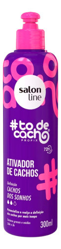 Salon Line Cachos Dos Sonhos Activador Rulos Definición 300g 0