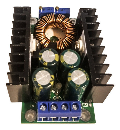 Placa Dc-dc Xl4016  -  Entrada 5-40v A Salida 1.2-35v 300w 0