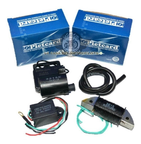 Chau Platino Encendido Electrónico Ciclomotor Universal + Bobina De Alta - Elp 011 0